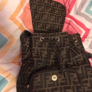 Fendi back pack